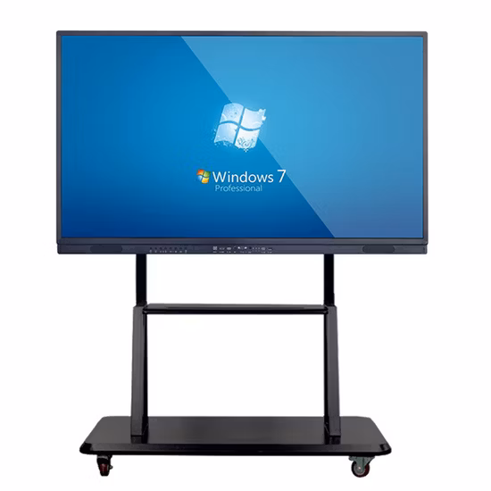 Tablero elegante interactivo portátil de Whiteboard de la sala de clase infrarroja de la exhibición del LED 4K