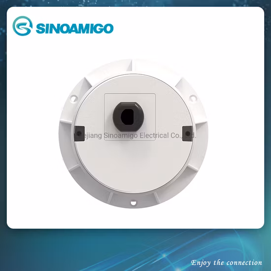 Enchufe de escritorio redondo Sinoamigo con cargador USB tipo a+C